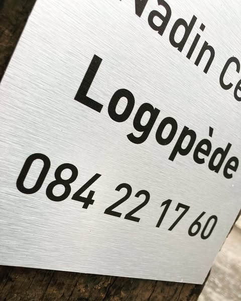 Panneau Type Dibond Alu Brossé 2