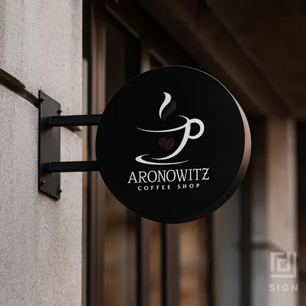 Caisson lumineux ajouré rond — visuel 5